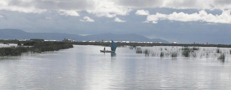 Islas de los Uros Vista gracias a foto publicada
